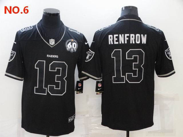 Men's Las Vegas Raiders 13 Hunter Renfrow Jesey NO.6;